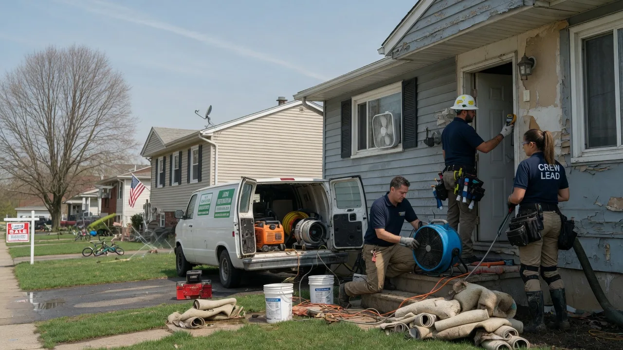 Flood Cleanup in Clifton, TN near me