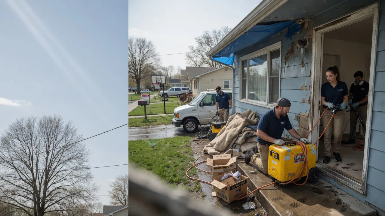 Basement Flood Cleanup in Clifton, TN near me